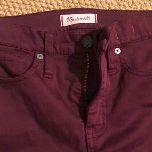Madewell 25 tall skinny jeans